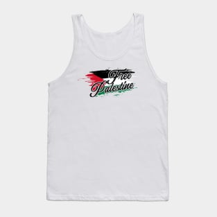 Free Palestine Support Palestine Tank Top